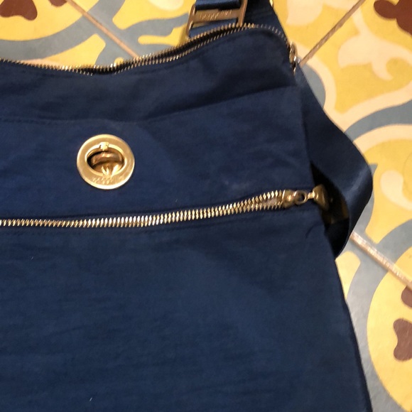 Baggalini Hanover blue and gold purse - Picture 5 of 7